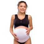 Maternity support band white