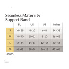 Maternity support band white