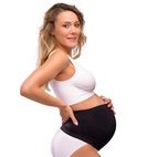 Maternity support band black