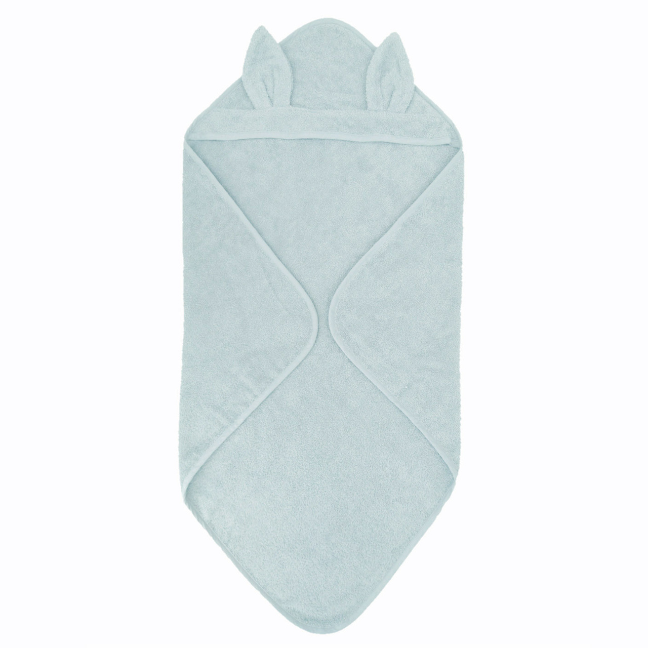 Hooded towel rabbit sapphire GOTS