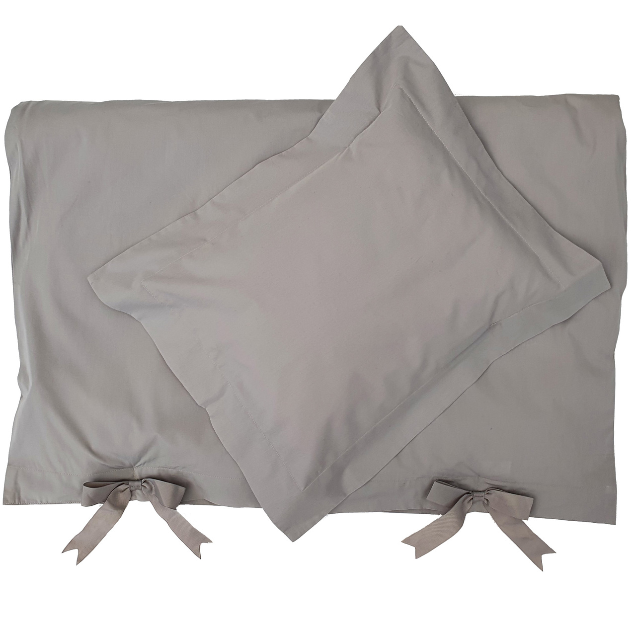 Bedding junior grey classic GOTS