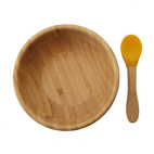 Bamboo bowl yellow