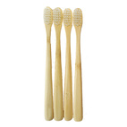 Kids toothbrush natural 4-pack