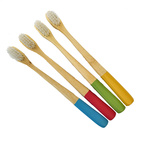 Kids toothbrush mixed colours 4-pack