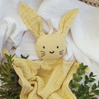 Cuddly rabbit sun yellow GOTS