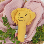 Soft rattle lion ochre