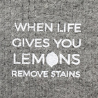 Cloth - stain removal