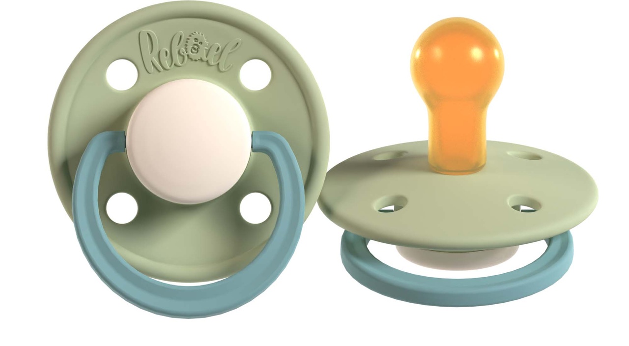 Rebael Pacifier Cloudy Pearly Snake