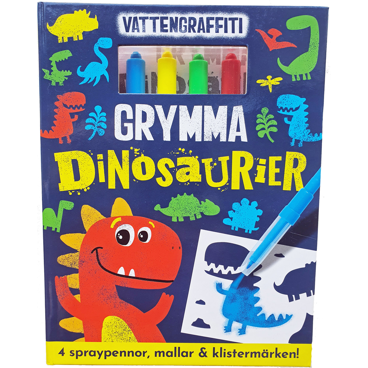 Vattengraffiti - Grymma Dinosaurier