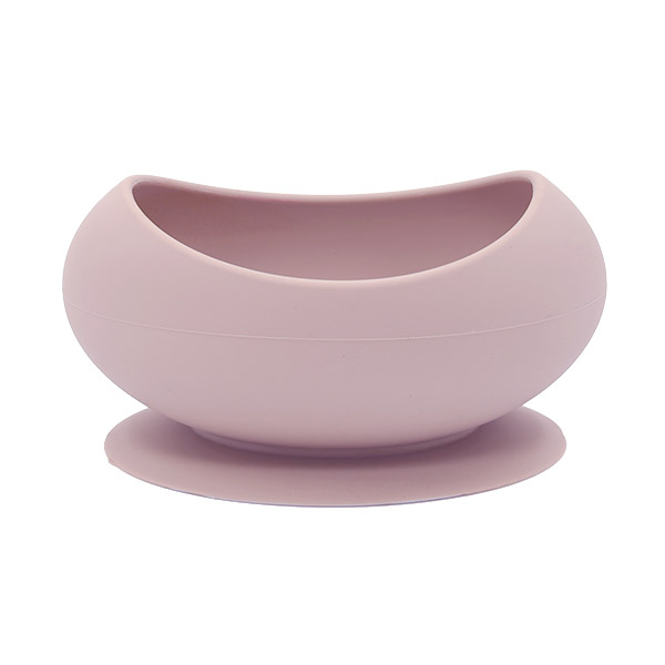 Bowl silicone pale mauve