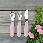 Kids cutlery pale mauve