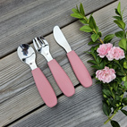 Kids cutlery dusty rose