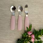 Kids cutlery pale mauve