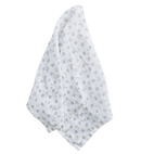 Muslinfilt petal silver grey GOTS