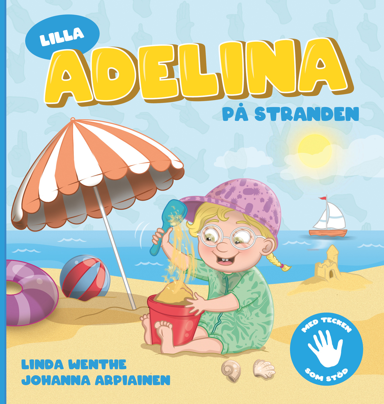 Lilla Adelina - På stranden