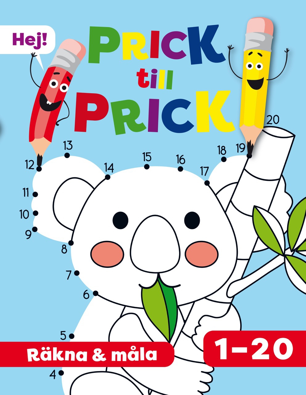 Prick till prick: Räkna & måla