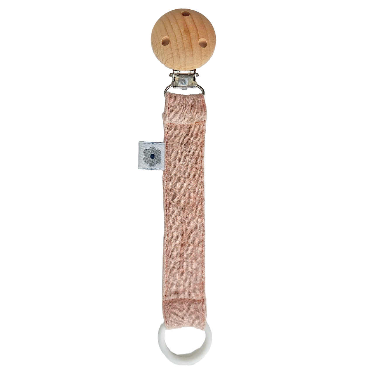 Napphållare muslin peachy