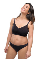Maternity & Nursing bra black/honey 2-pack S/M