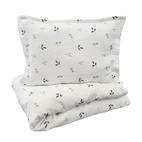 Bäddset muslin vagga sprout GOTS