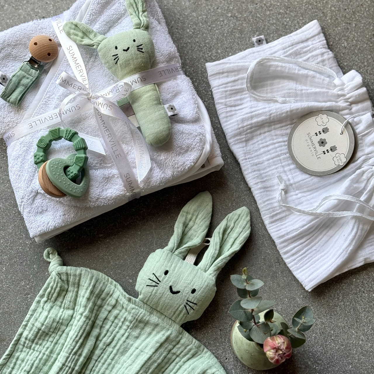 Gift set: Rabbit Supreme cameo green