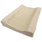 Changing pad topper sandshell GOTS