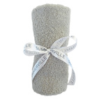 Changing pad topper silver grey GOTS