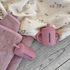 Pipmugg silikon 250 ml dusty rose