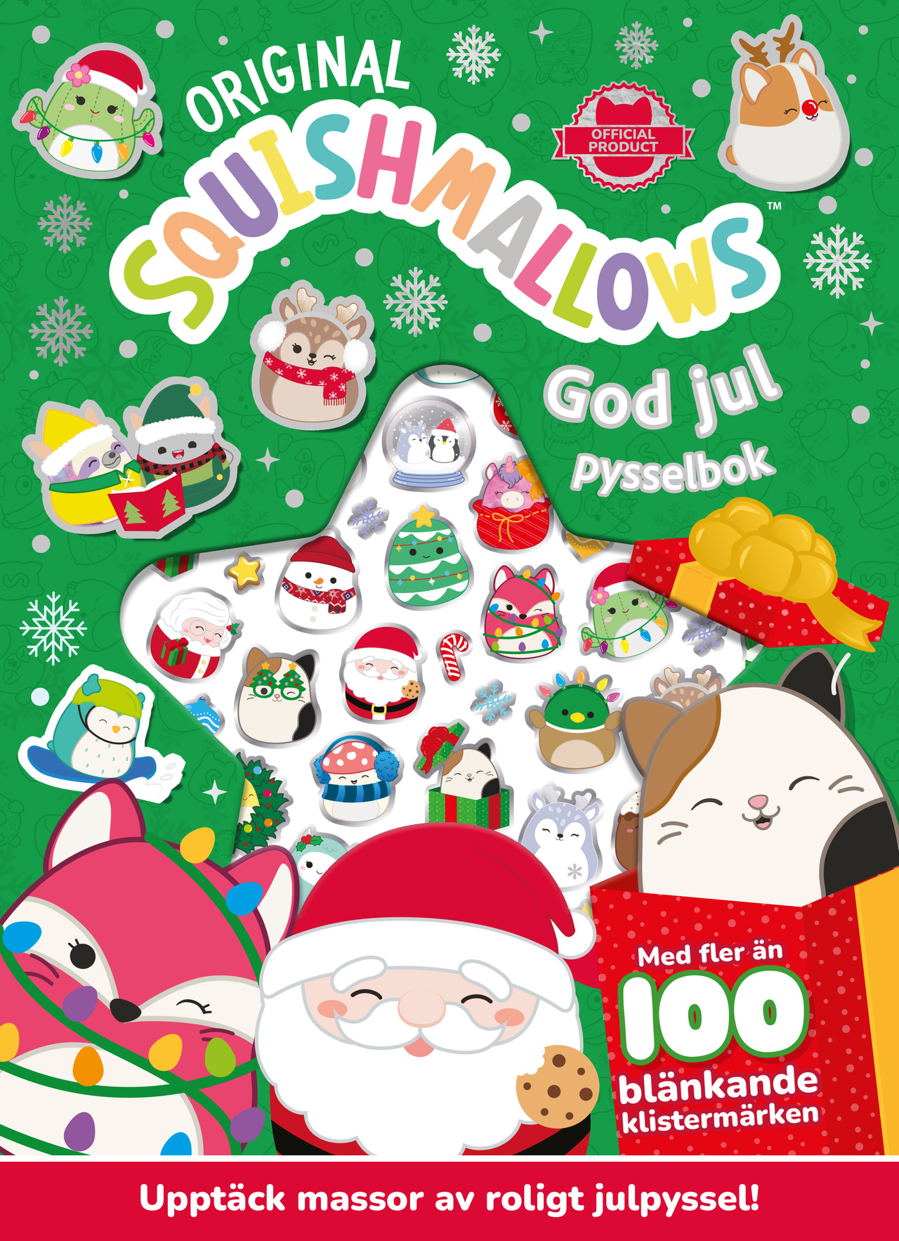 Squishmallows: God jul pysselbok