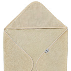 Badcape krinklad sandshell GOTS