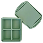 Frysform barnmat cameo green