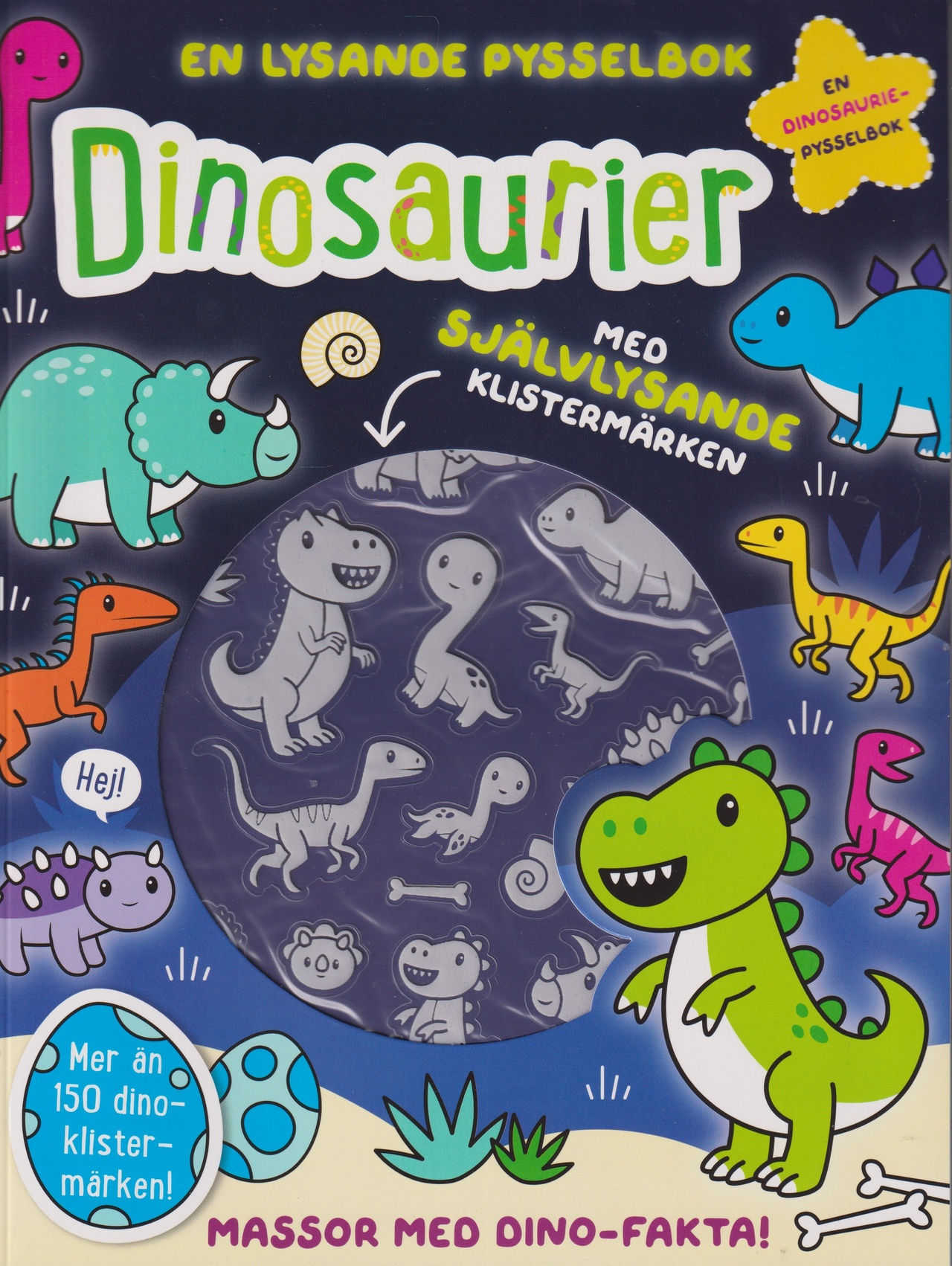 En lysande pysselbok - Dinosaurier