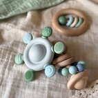 Bitleksak karusell grön