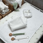 Care towels 2 pcs white GOTS