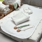 Skötbädd topper vit GOTS