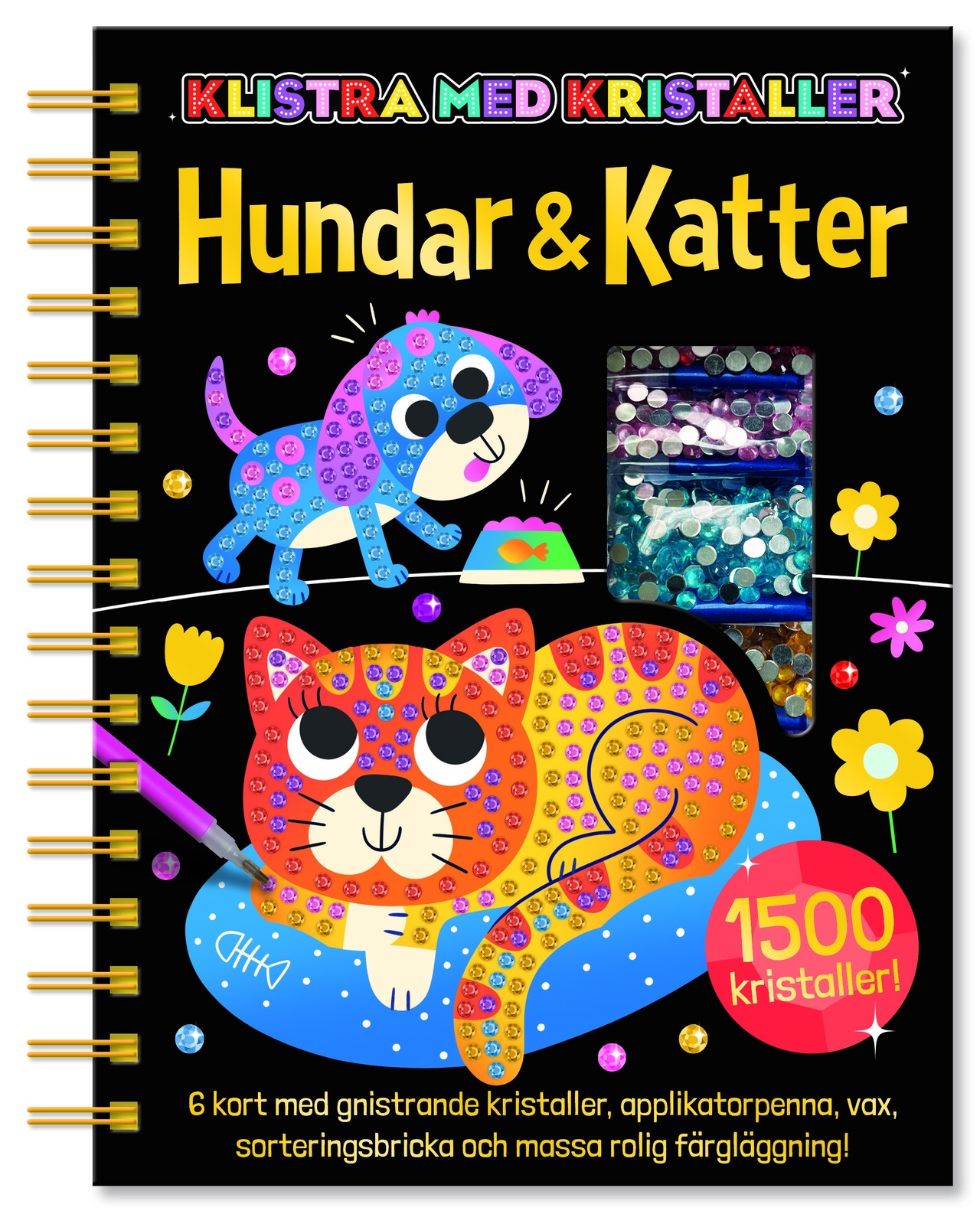 Klistra med kristaller – Hundar och katter