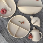 Tallrik delad silikon sandshell