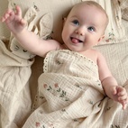 Krinklad filt lace nostalgia GOTS