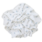 Krinklad filt lace bluebell GOTS