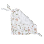 Pacifier cloth 2-pack blossom GOTS