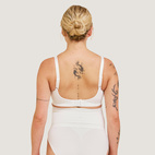 Maternity support band white L