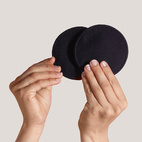 Tvättbara amningsinlägg svarta