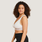 Crossover nursing bra white S