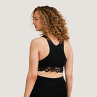 Gravid- och amningsbh omlott eko svart S