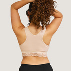 Gravid- och amningsbh omlott eko honey XL