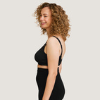 Gravid- och amningsbh Carri-Gel svart L