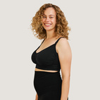 Vadderad gravid- och amningsbh Carri-Gel svart M