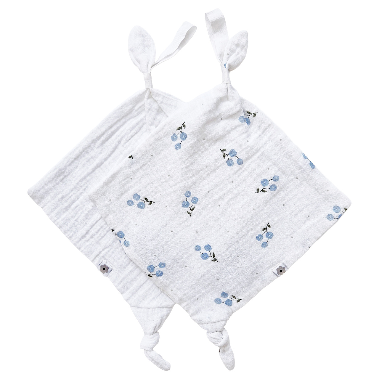 Snuttefilt 2-pack bluebell GOTS