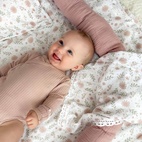 Junior bedding set blossom GOTS