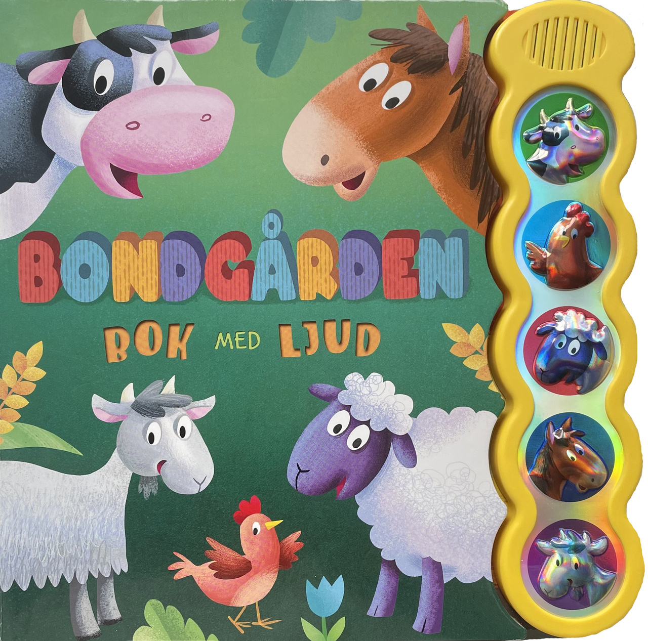 Bondgården - Bok med ljud