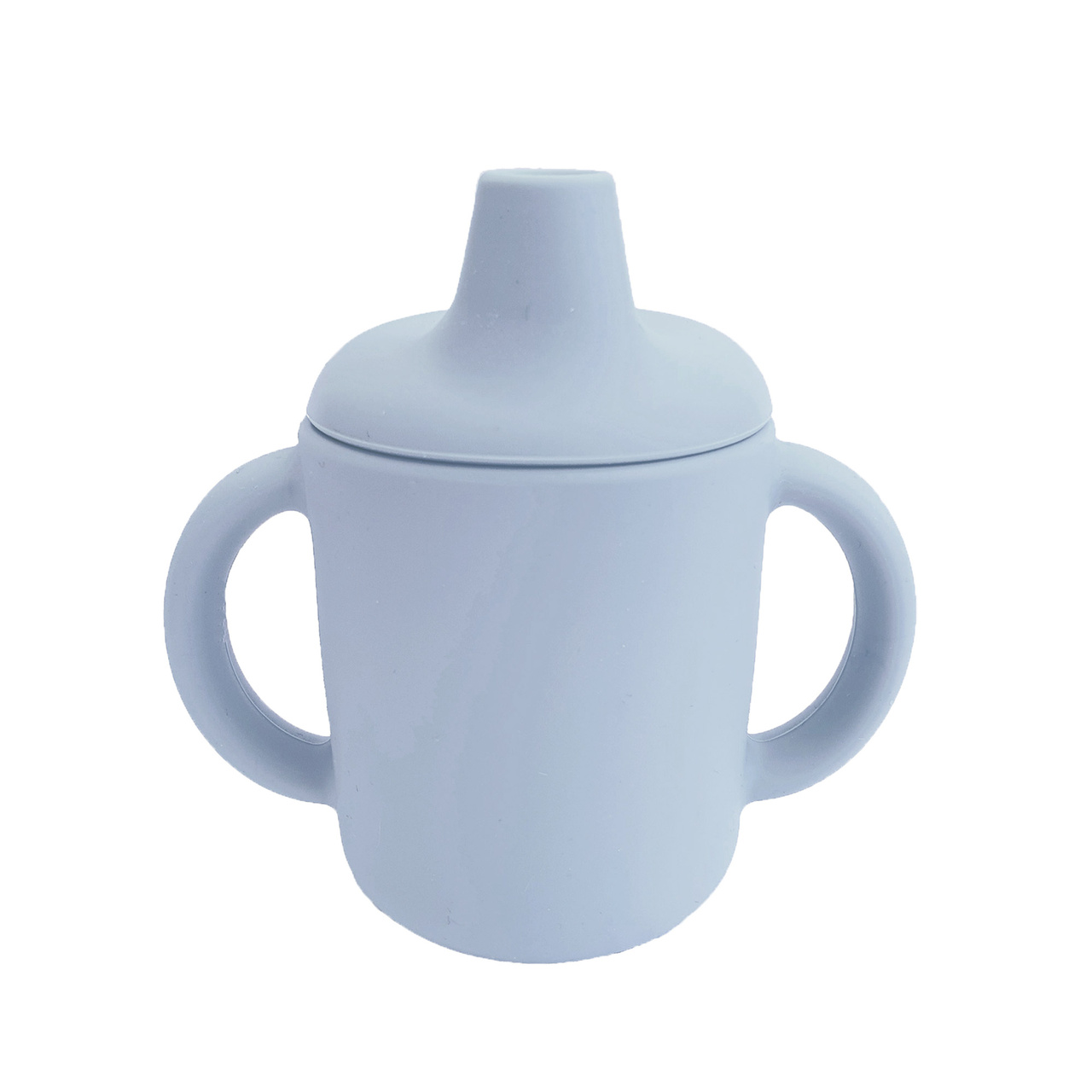 Sippy cup silicone cloud blue